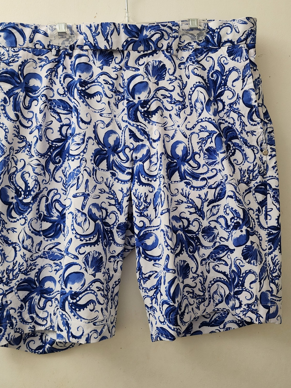 Ralph Lauren RLX Men's Golf Shorts 32 Octopus Print Activewear Sports Resort BBQ